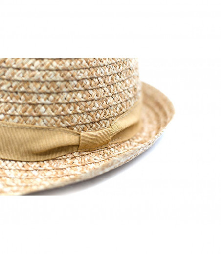 trilby paja cinta beis trilby paja cinta beis